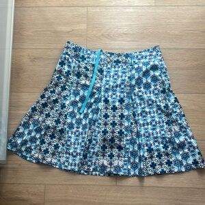 Vintage Athleta scandi print sport skirt skort (4)